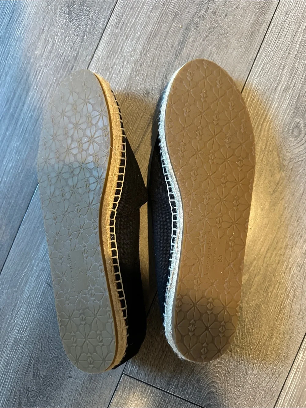 Kate Spade New York Doubles espadrille flats.